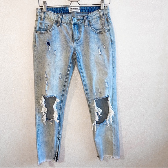 One Teaspoon Jeans One X Teaspoon Freebirds Destroyed Distressed